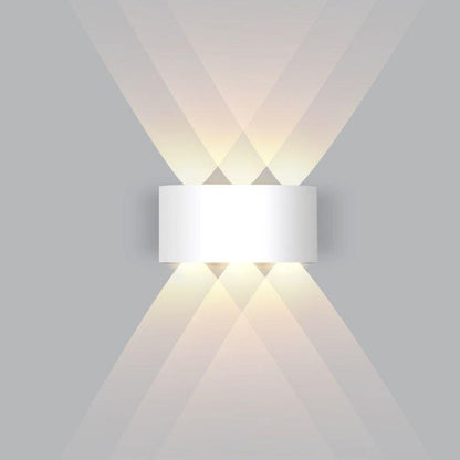 Arandela Externa de LED em Alumínio para Iluminação Externa