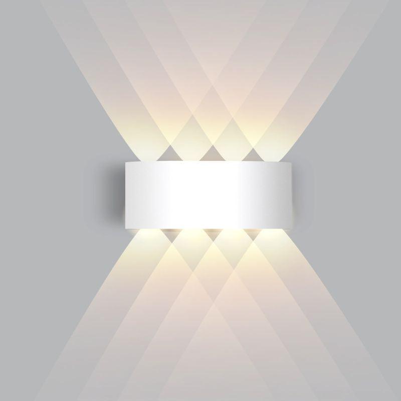 Arandela Externa de LED em Alumínio para Iluminação Externa