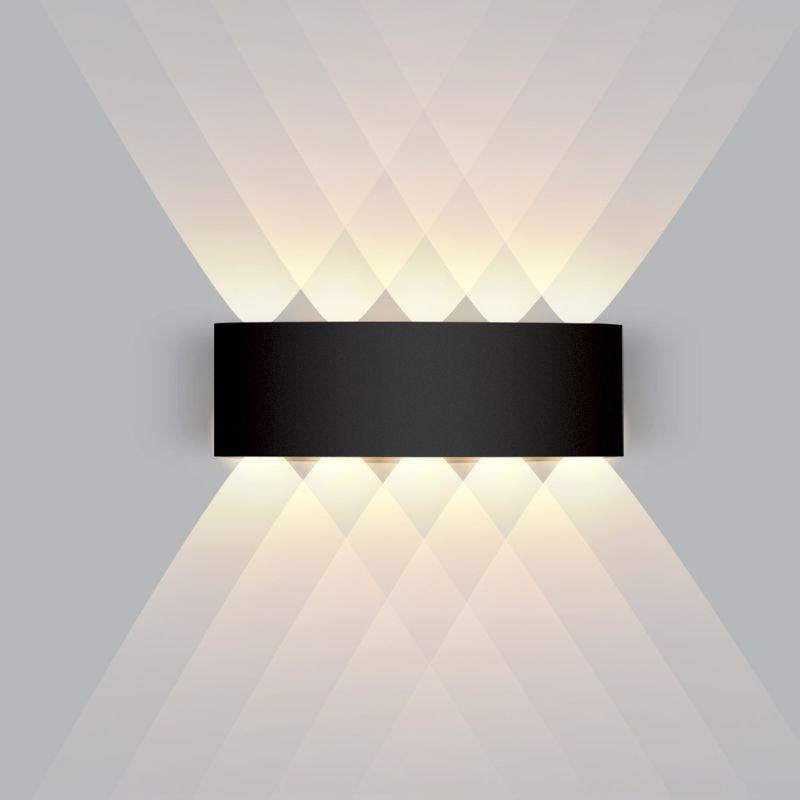 Arandela Externa de LED em Alumínio para Iluminação Externa