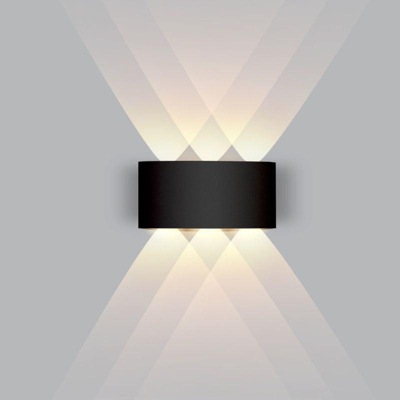Arandela Externa de LED em Alumínio para Iluminação Externa