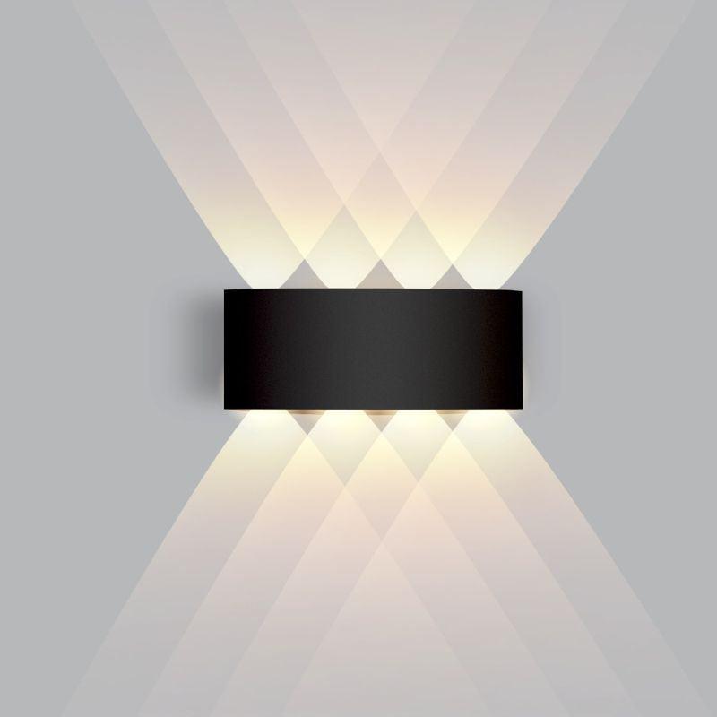 Arandela Externa de LED em Alumínio para Iluminação Externa
