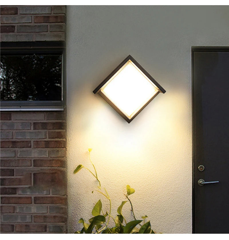 Arandela Externa para Jardim - Iluminação Decorativa Resistência à Intempérie