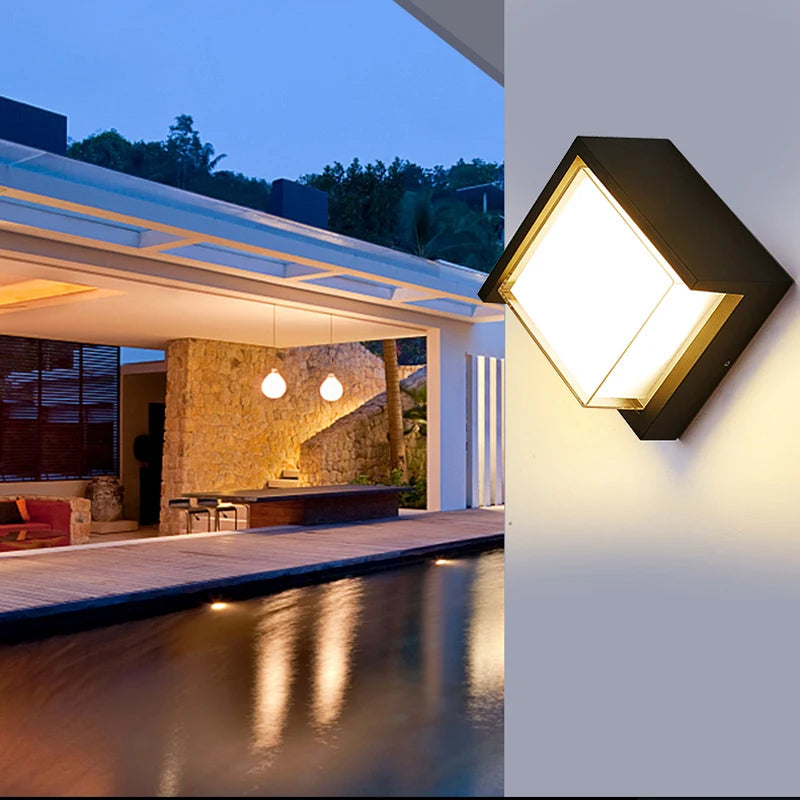 Arandela Externa para Jardim - Iluminação Decorativa Resistência à Intempérie