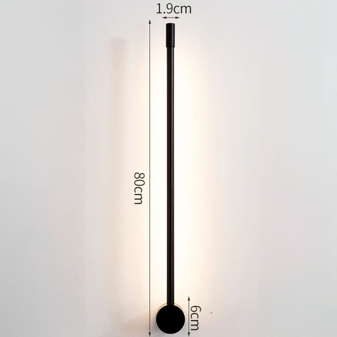 Arandela de Parede Interna Linear Ajustável - Iluminação Moderna e Estilosa
