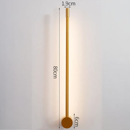 Arandela de Parede Interna Linear Ajustável - Iluminação Moderna e Estilosa