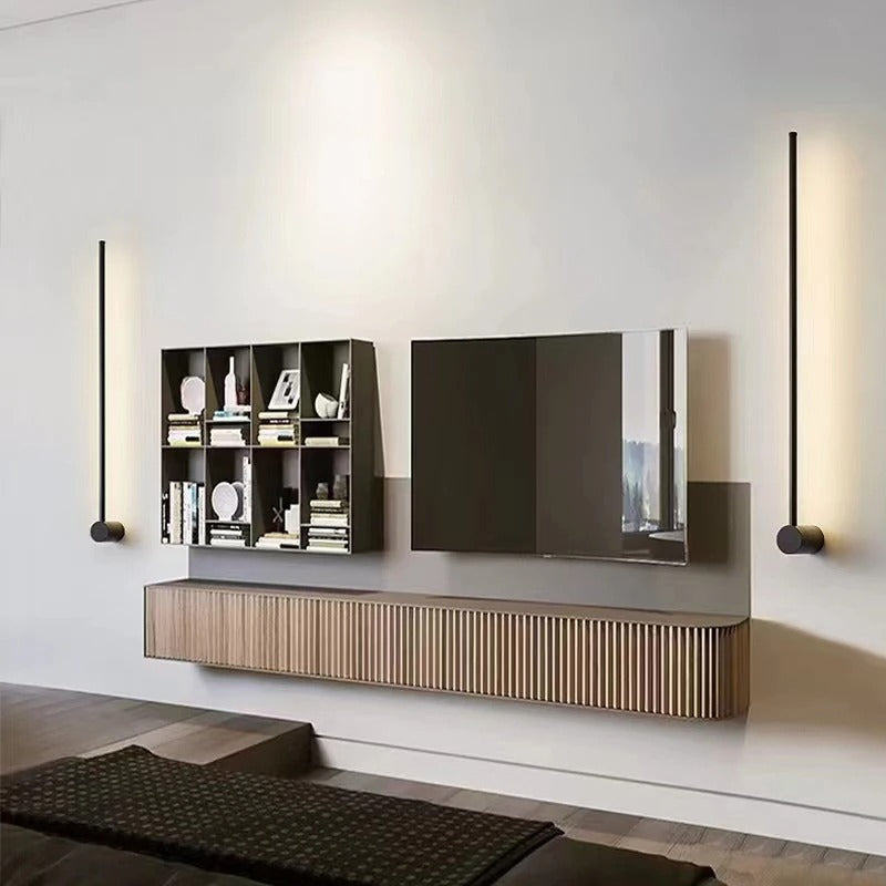 Arandela de Parede Interna Linear Ajustável - Iluminação Moderna e Estilosa