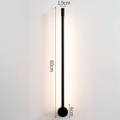 Arandela de Parede Interna Linear Ajustável - Iluminação Moderna e Estilosa