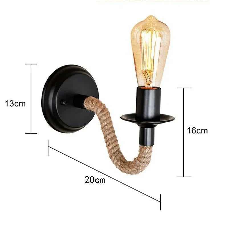 Arandela Retro Vintage para Iluminação Decorativa