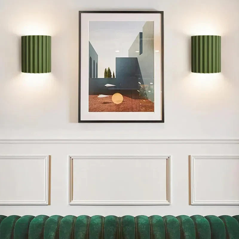 Arandela de Cerâmica para Decoração de Parede - Iluminação Elegante