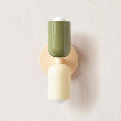 Arandela de Parede Interna Estilo Aquarela – Iluminação Decorativa para Ambientes