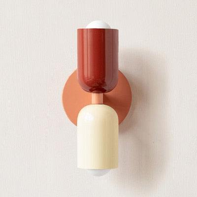 Arandela de Parede Interna Estilo Aquarela – Iluminação Decorativa para Ambientes