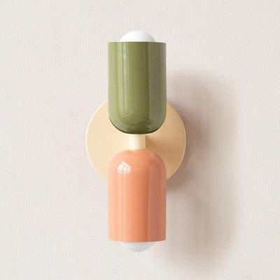 Arandela de Parede Interna Estilo Aquarela – Iluminação Decorativa para Ambientes
