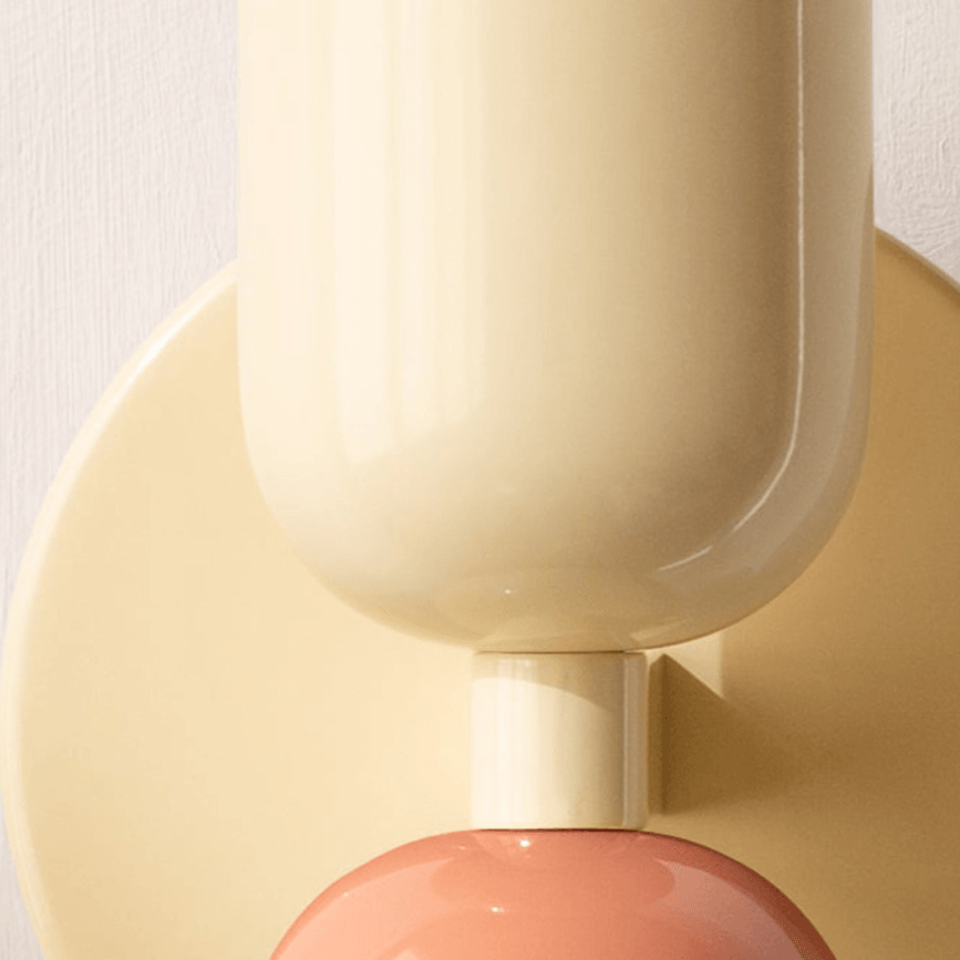 Arandela de Parede Interna Estilo Aquarela – Iluminação Decorativa para Ambientes