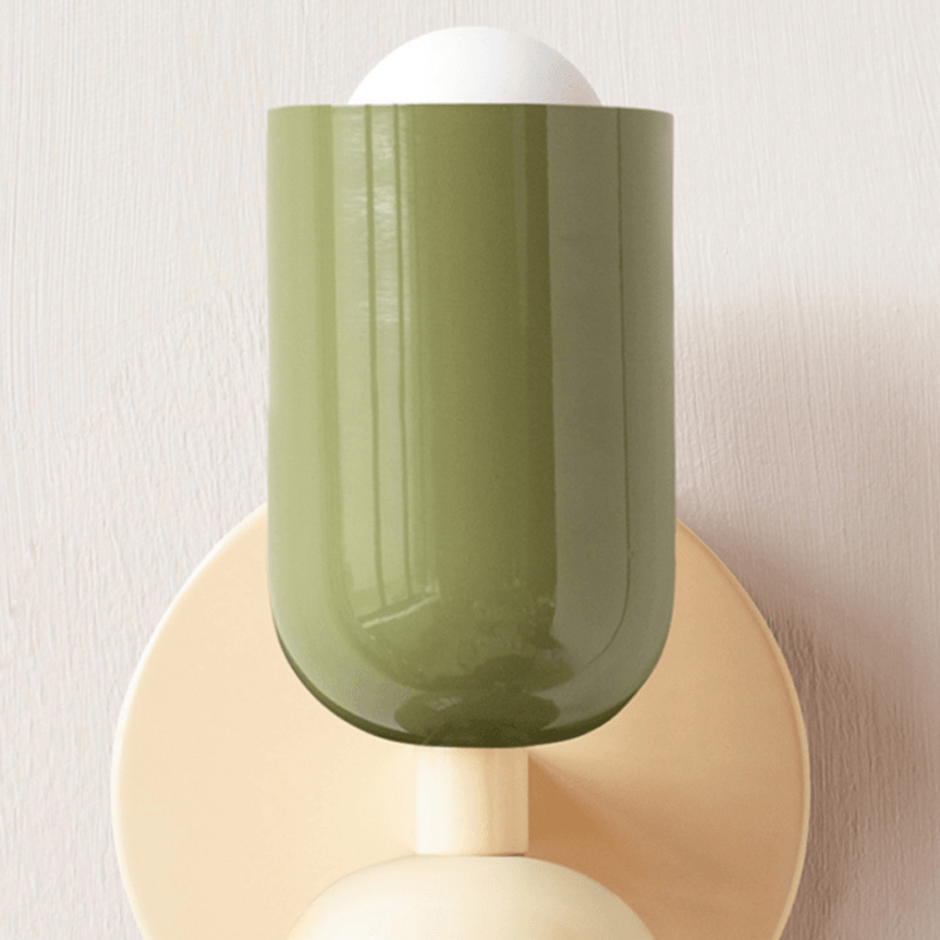 Arandela de Parede Interna Estilo Aquarela – Iluminação Decorativa para Ambientes