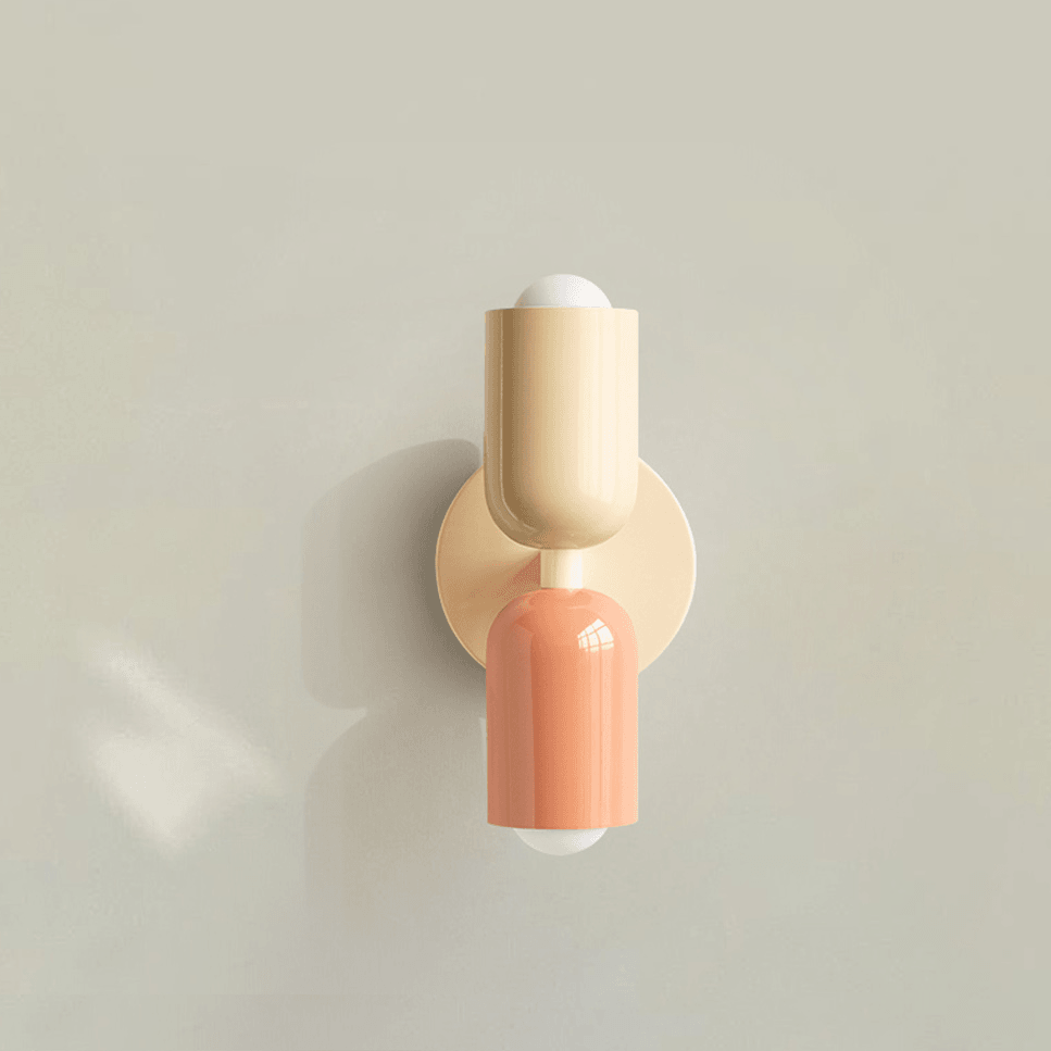 Arandela de Parede Interna Estilo Aquarela – Iluminação Decorativa para Ambientes