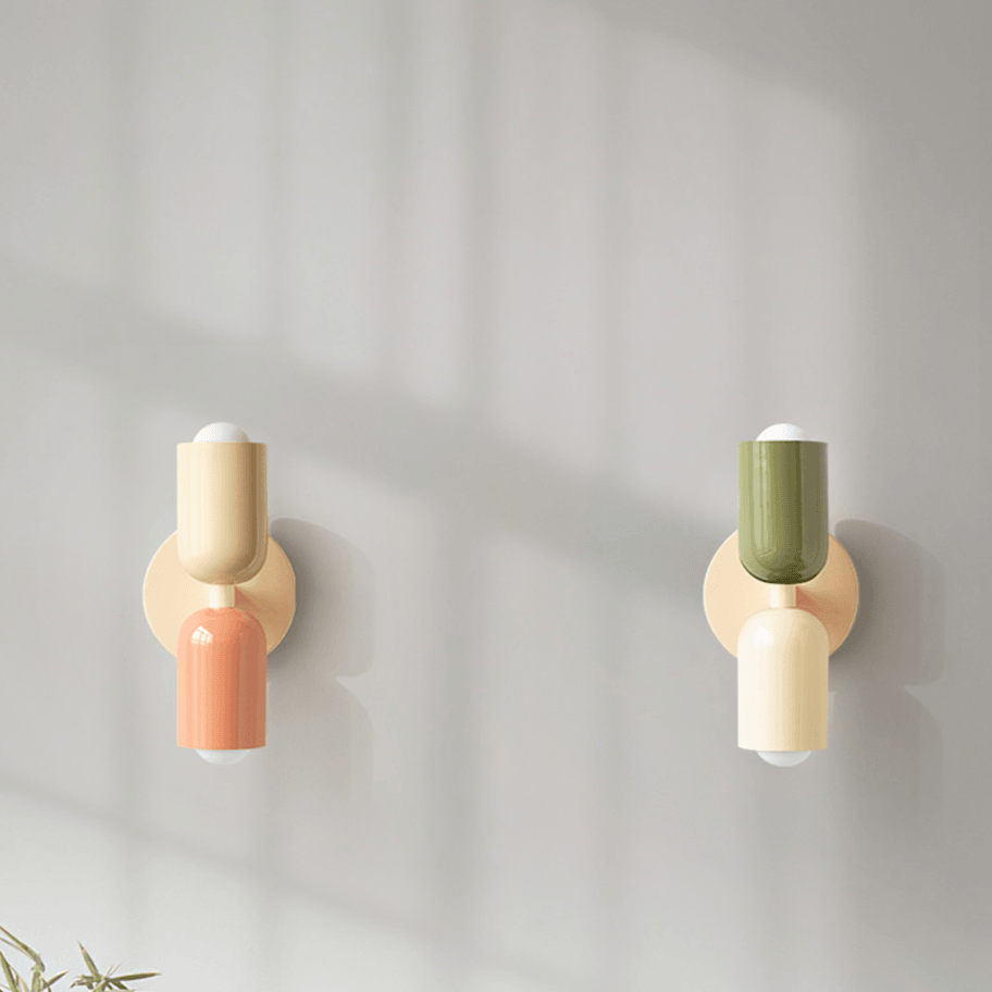 Arandela de Parede Interna Estilo Aquarela – Iluminação Decorativa para Ambientes