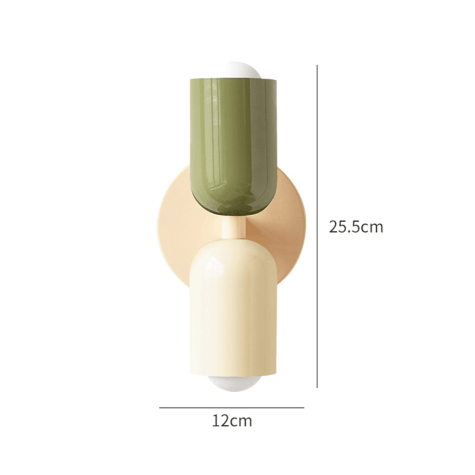 Arandela de Parede Interna Estilo Aquarela – Iluminação Decorativa para Ambientes