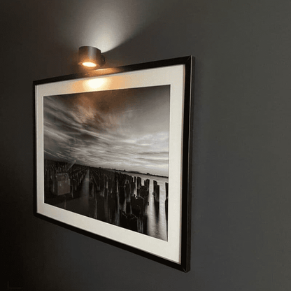 Arandela de Parede Interna LED Bifocal Sem Fio para Iluminação Decorativa
