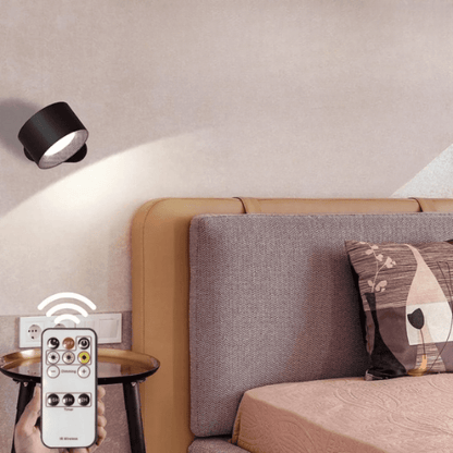 Arandela de Parede Interna LED Bifocal Sem Fio para Iluminação Decorativa