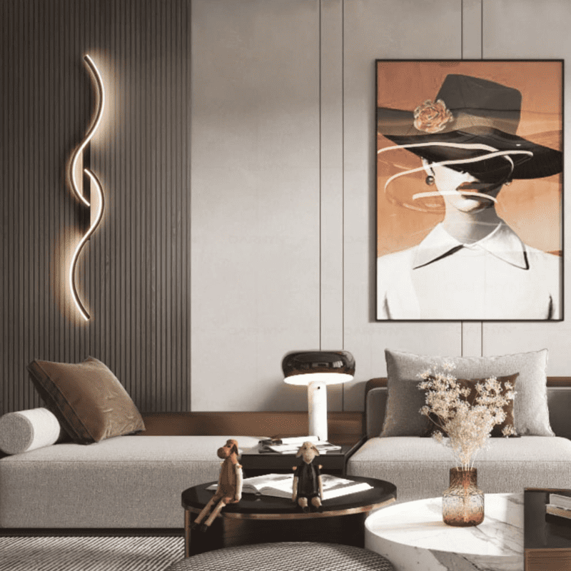Arandela de Parede Interna LED Minimalista Moderna