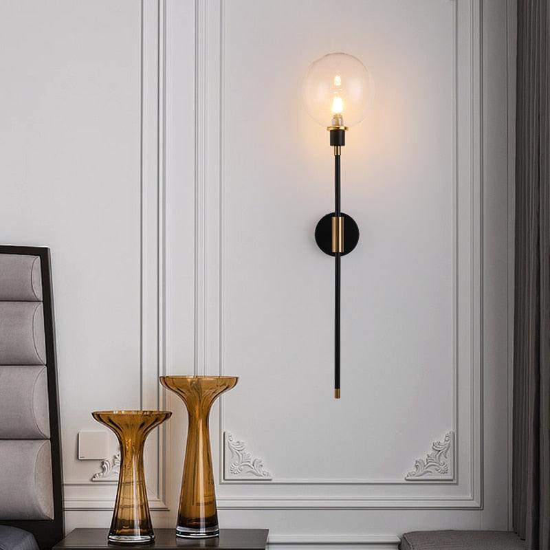 Arandela de Parede Interna Moderna Gladiador - Iluminação Decorativa