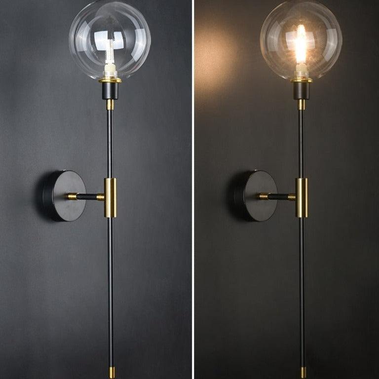 Arandela de Parede Interna Moderna Gladiador - Iluminação Decorativa