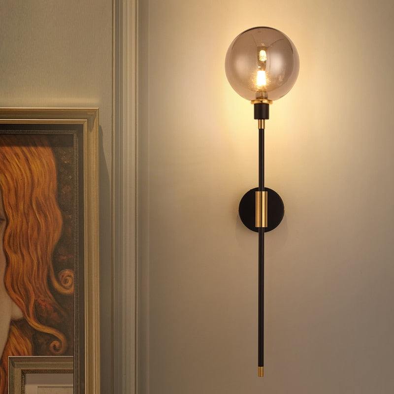 Arandela de Parede Interna Moderna Gladiador - Iluminação Decorativa