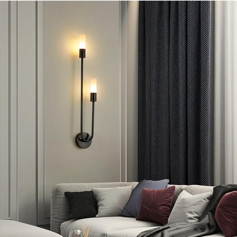 Arandela de Parede Interna Verona - Iluminação Decorativa para Ambientes Internos