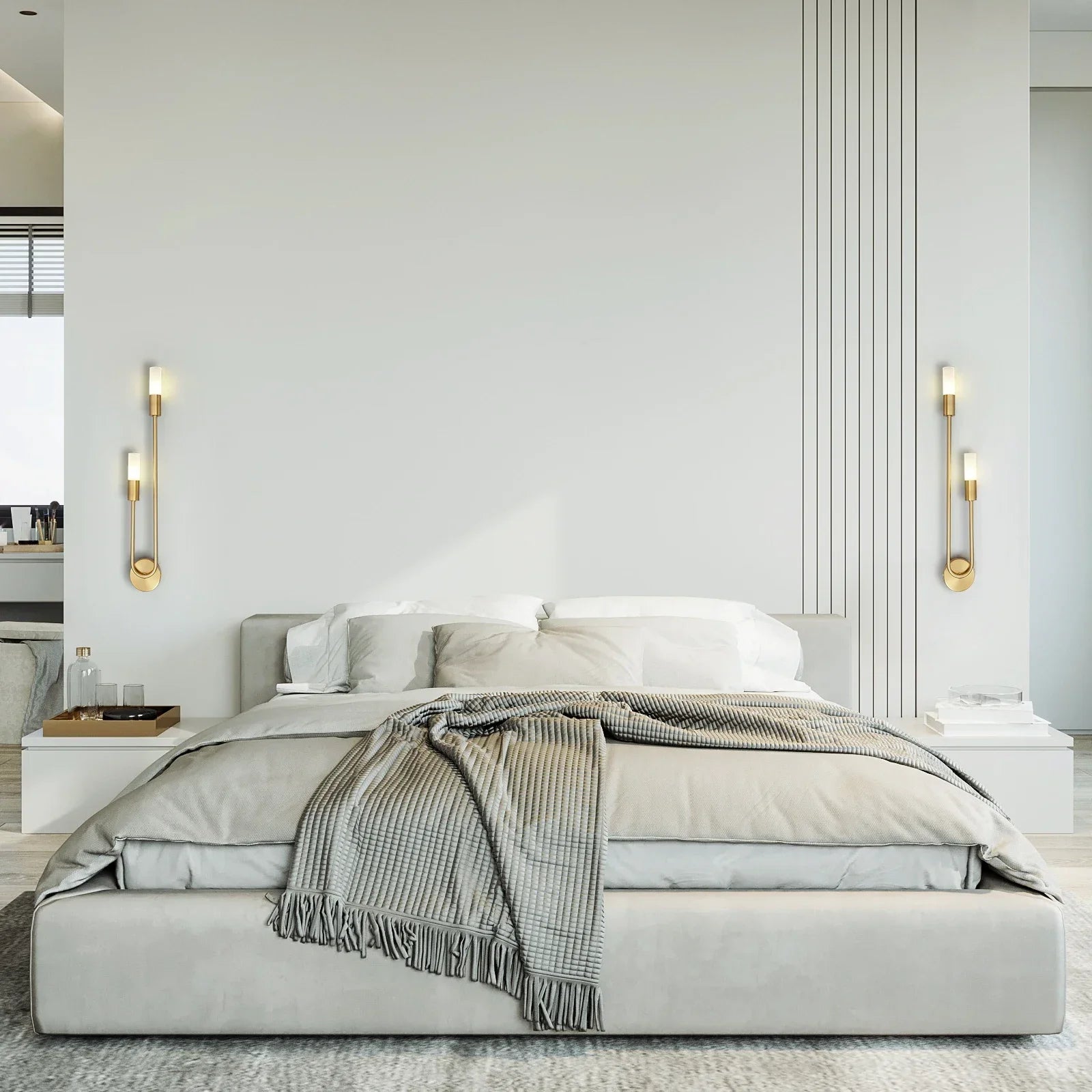 Arandela de Parede Interna Verona - Iluminação Decorativa para Ambientes Internos