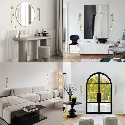 Arandela de Parede Interna Verona - Iluminação Decorativa para Ambientes Internos