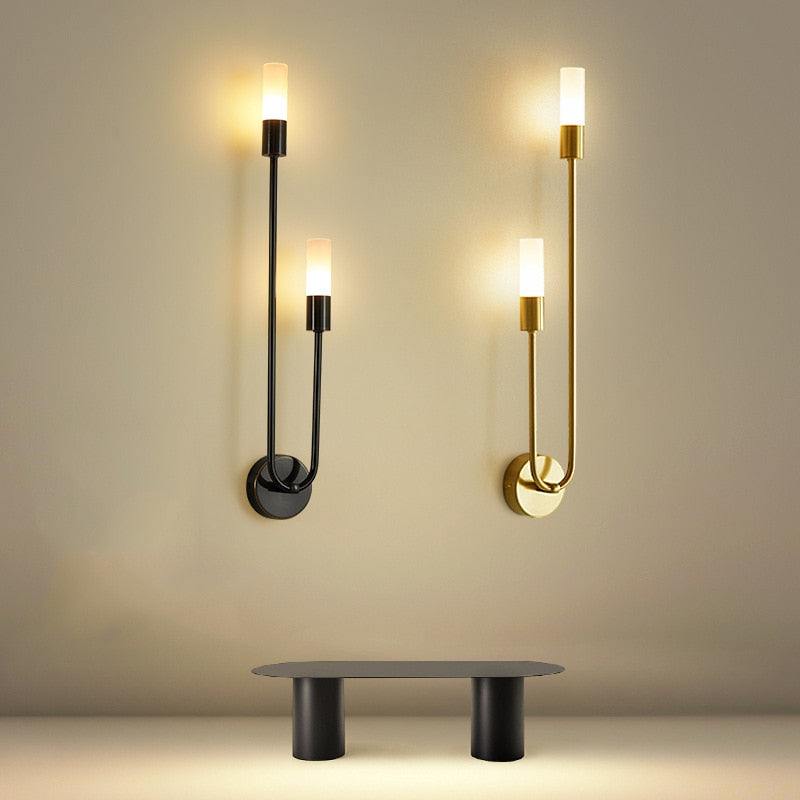 Arandela de Parede Interna Verona - Iluminação Decorativa para Ambientes Internos