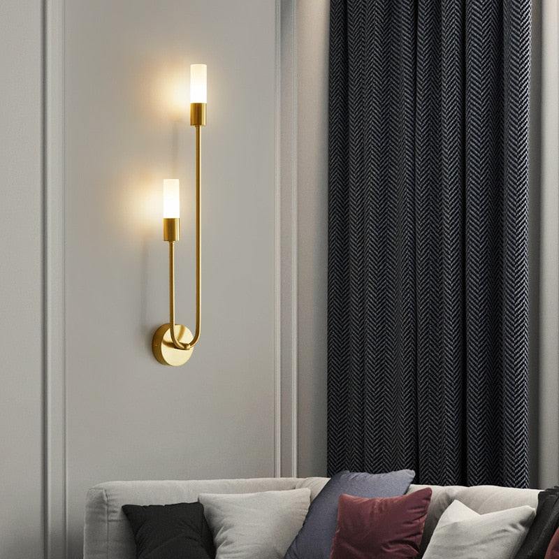 Arandela de Parede Interna Verona - Iluminação Decorativa para Ambientes Internos