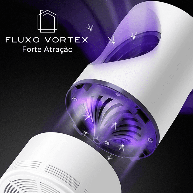 Armadilha Elétrica para Mosquitos com Luz Ultravioleta