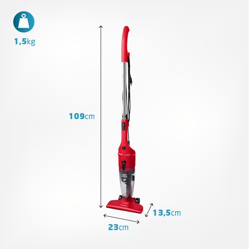 Aspirador de Pó Vertical 2 em 1 Turbo Cycle 1200W Mondial AP36