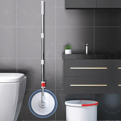 Balde com Espremedor e Mop Giratório - Limpeza Eficiente para Todos os Tipos de Piso