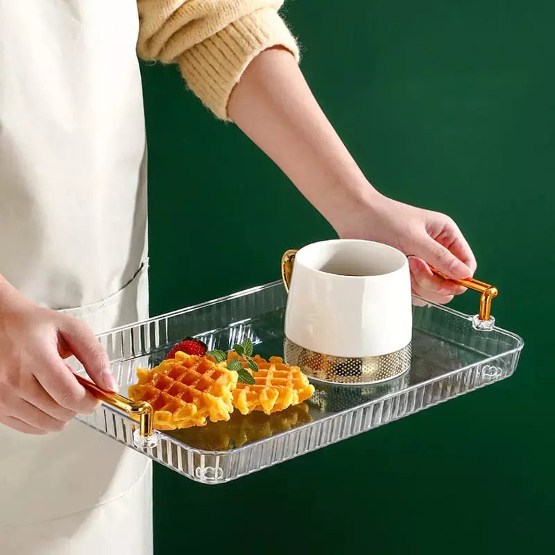 Bandeja Multifuncional para Lanches com Potes de Armazenamento