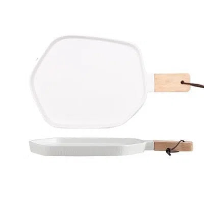 Bandeja de Cerâmica Colorida - Linha Decorativa para Mesa