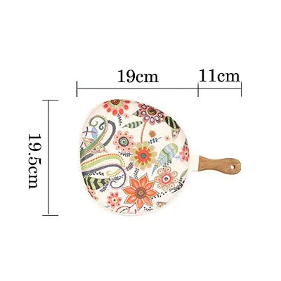 Bandeja de Cerâmica Japonesa - Design Elegante e Funcional