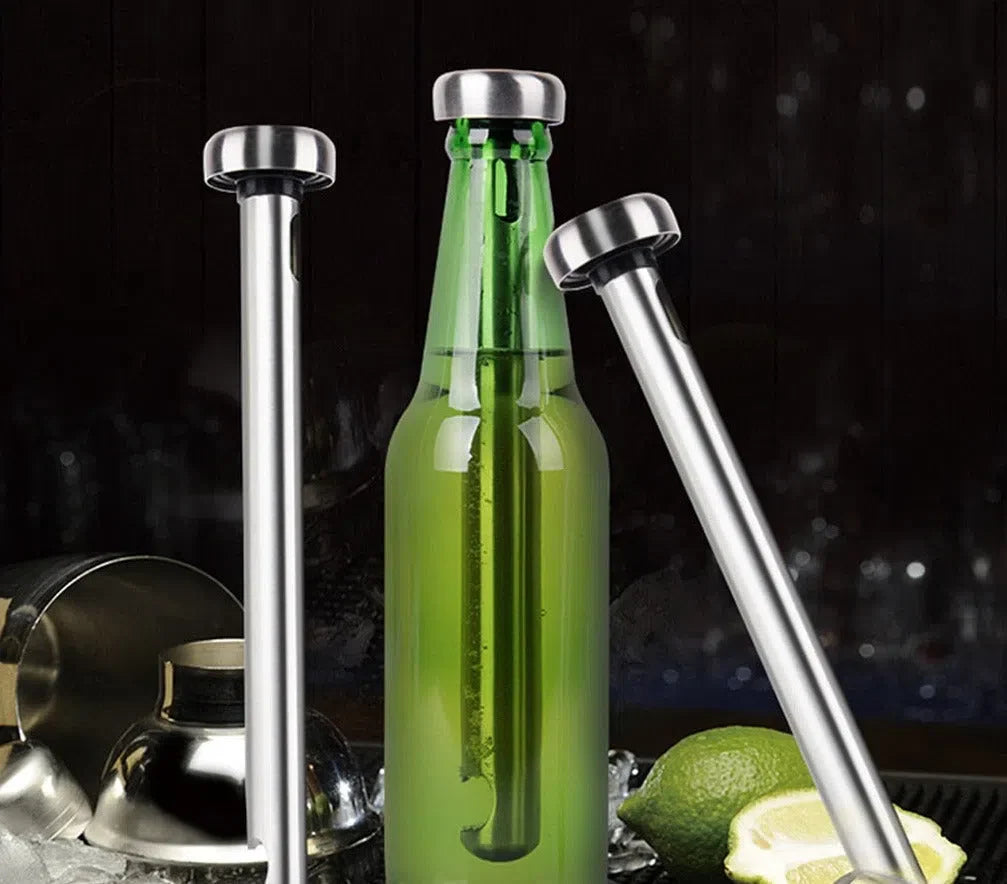 Bastão Resfriador de Inox para Cerveja - Acessório para Manter Bebidas Geladas