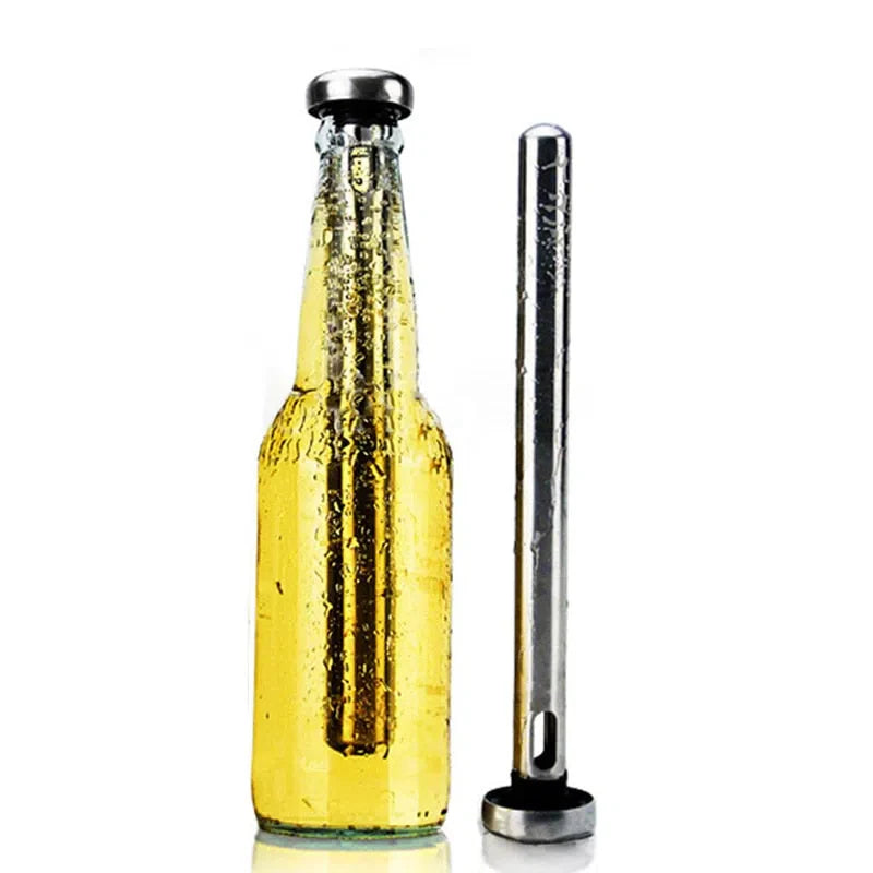 Bastão Resfriador de Inox para Cerveja - Acessório para Manter Bebidas Geladas