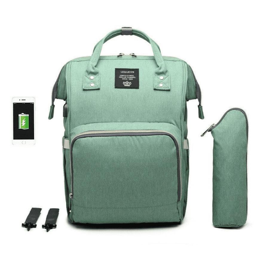 Bolsa Mochila Maternidade com Conexão USB