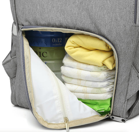 Bolsa Mochila Maternidade com Conexão USB