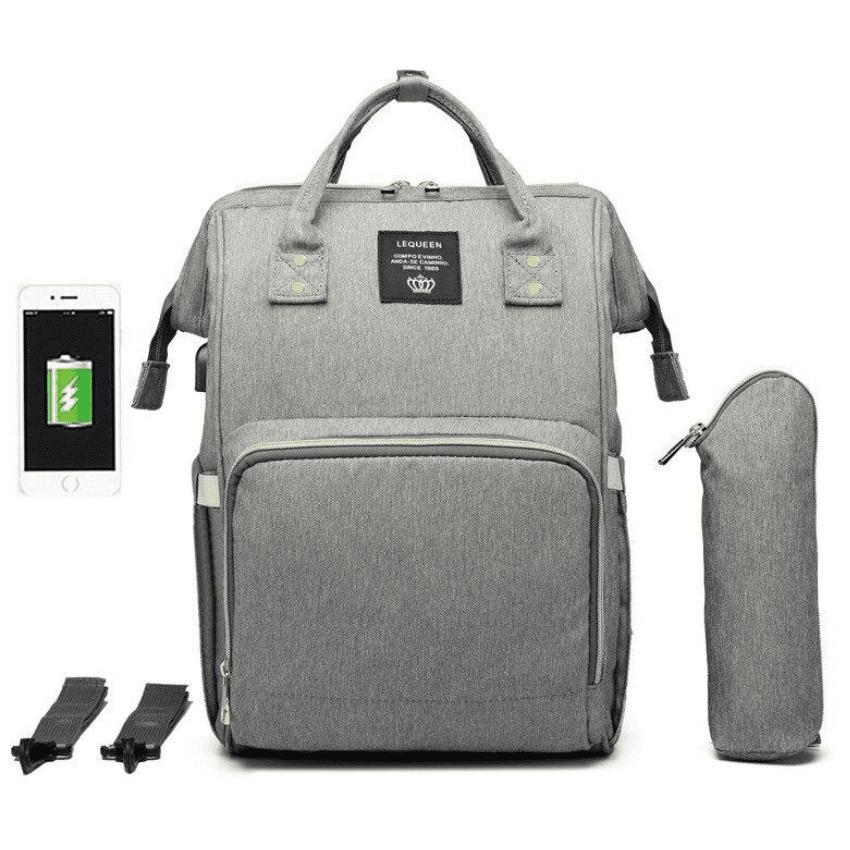Bolsa Mochila Maternidade com Conexão USB