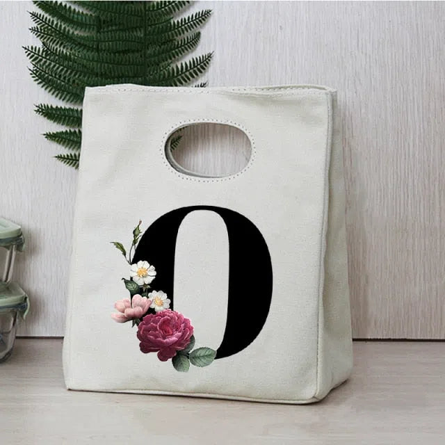 Bolsa Térmica Floral Alpha para Alimentos - Isotérmica, Portátil y Resistente