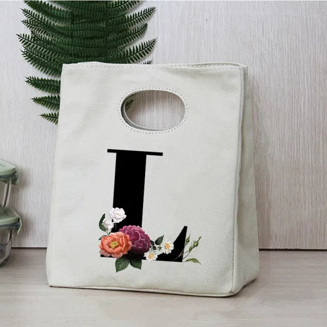 Bolsa Térmica Floral Alpha para Alimentos - Isotérmica, Portátil y Resistente