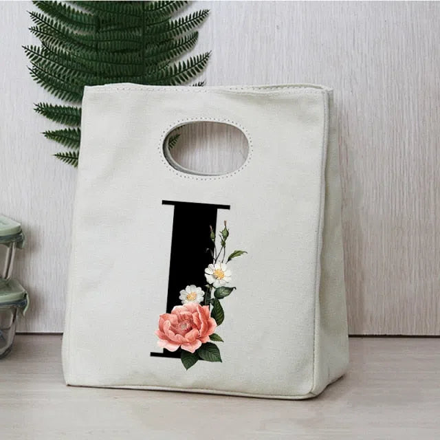 Bolsa Térmica Floral Alpha para Alimentos - Isotérmica, Portátil y Resistente