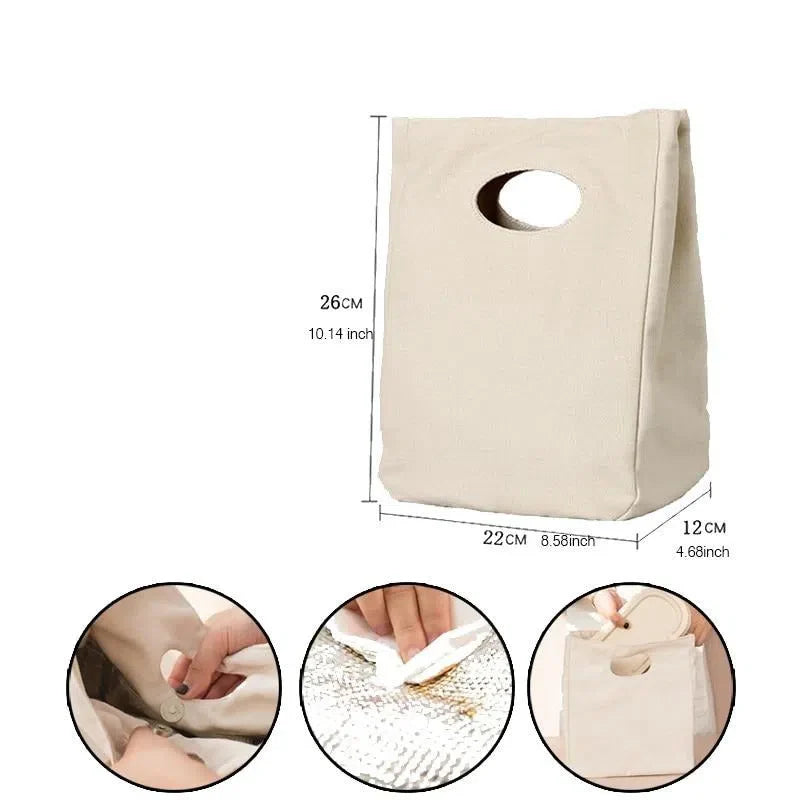 Bolsa Térmica Floral Alpha para Alimentos - Isotérmica, Portátil y Resistente