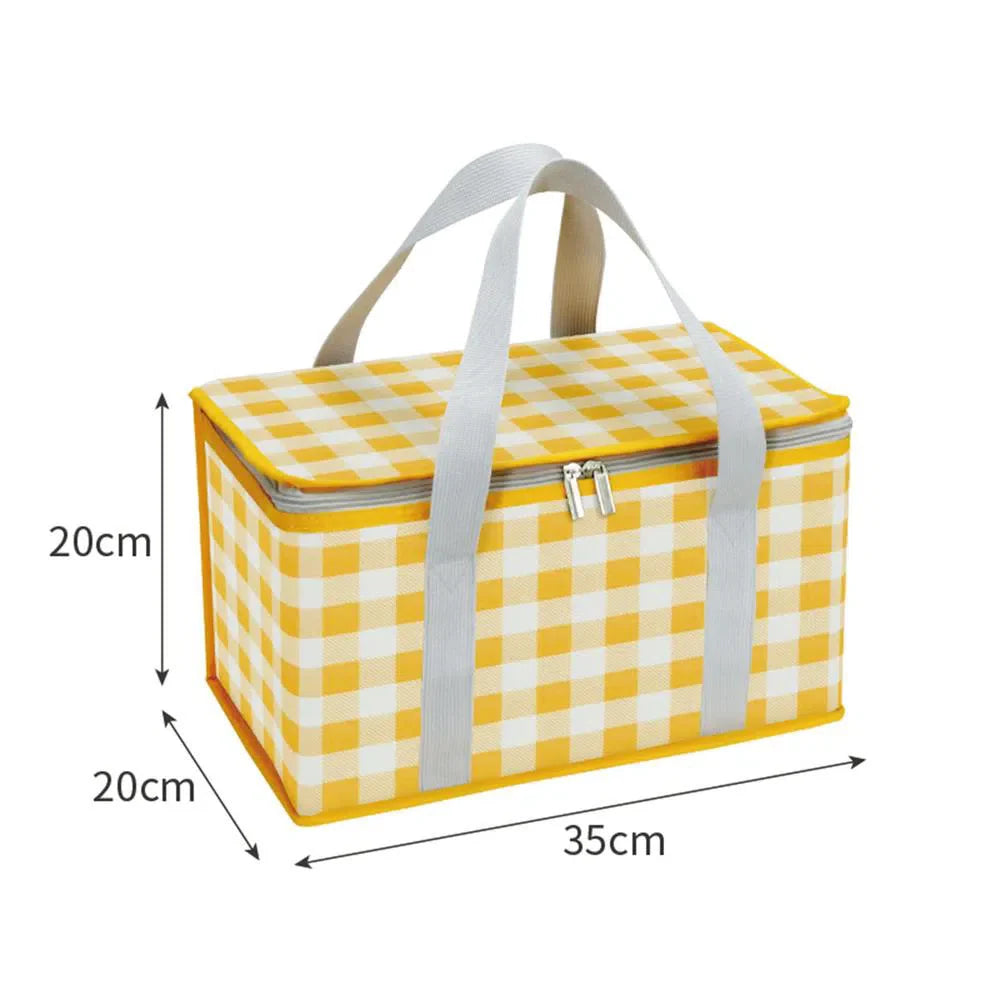 Bolsa Térmica Portátil para Piquenique e Lanches ao Ar Livre