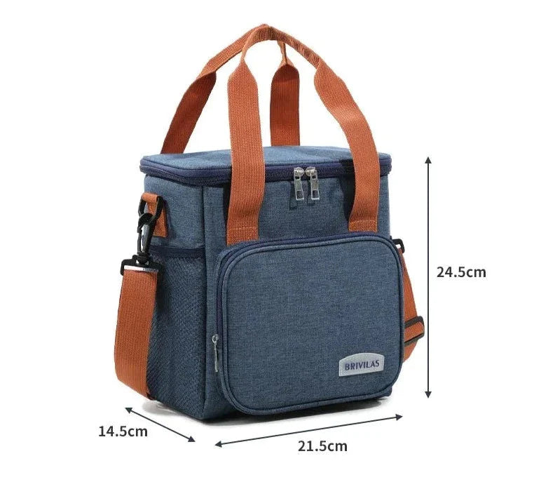 Bolsa Térmica Slim para Alimentos - Isotérmica, Compacta e Ideal para Viajes
