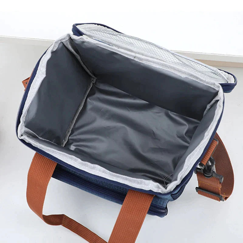 Bolsa Térmica Slim para Alimentos - Isotérmica, Compacta e Ideal para Viajes